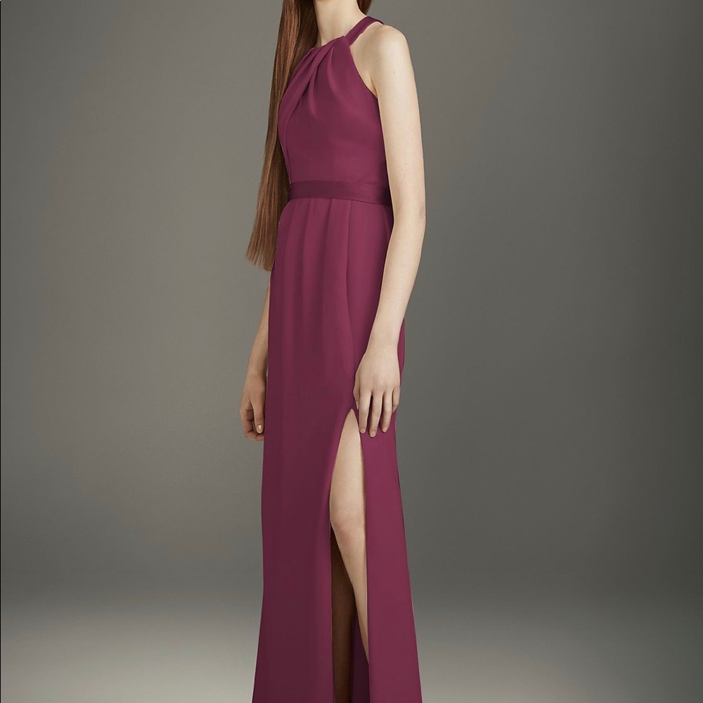 modest bridesmaid dresses under 50 Bridesmaids Dress Color:Lily of the Valley Jacquard Soft Pink So perfect for bridesmaids Price_Under £200 royal blue and red